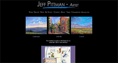 Desktop Screenshot of jeffpittmanart.com